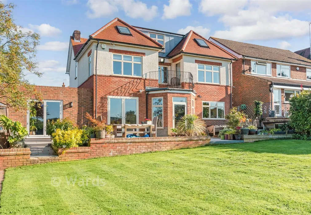 Rear Elevation - Eynsford Rise, Eynsford, Dartford, Kent - Wards of Kent