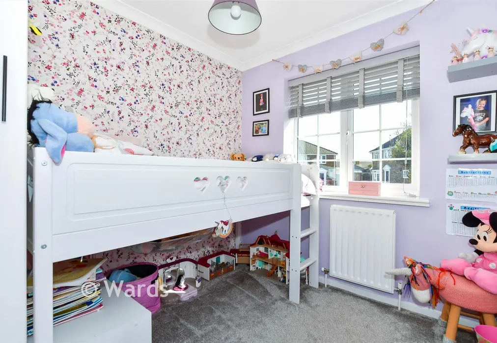 Bedroom 3 - Adam Close, Coxheath, Maidstone, Kent - Wards of Kent