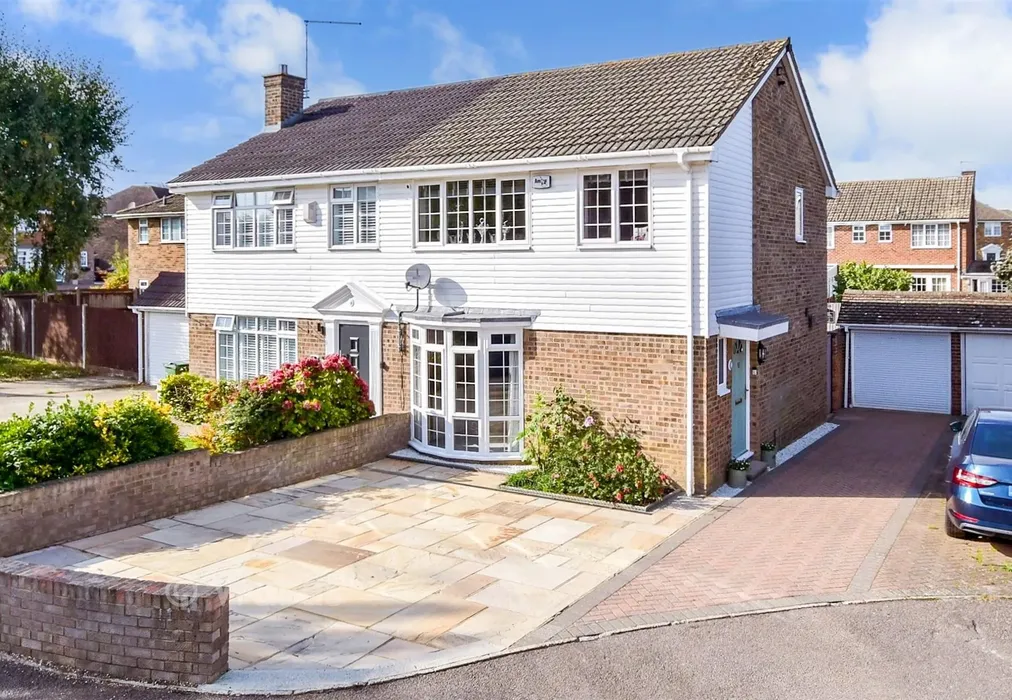 Front Elevation (Web) - Adam Close, Coxheath, Maidstone, Kent - Wards of Kent