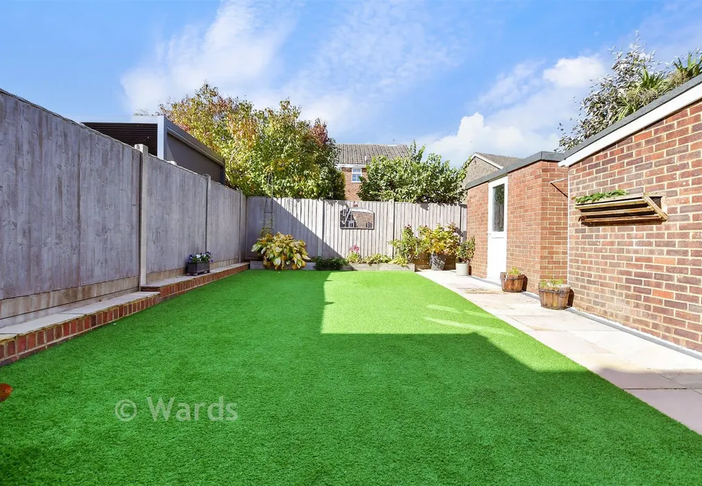 Rear Garden - Adam Close, Coxheath, Maidstone, Kent - Wards of Kent