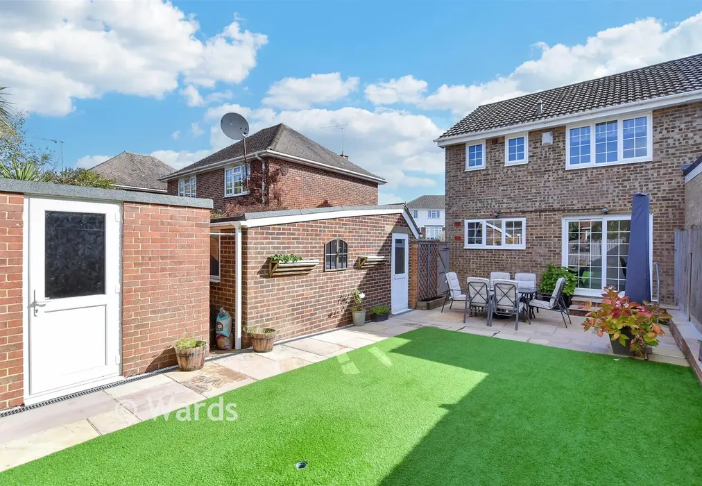 Rear Elevation - Adam Close, Coxheath, Maidstone, Kent - Wards of Kent