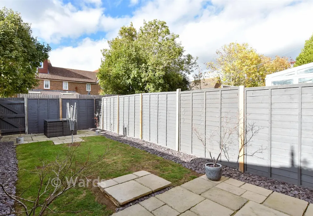 Rear Garden - Buckthorne Road, Minster-On-Sea, Sheerness, Kent - Wards of Kent