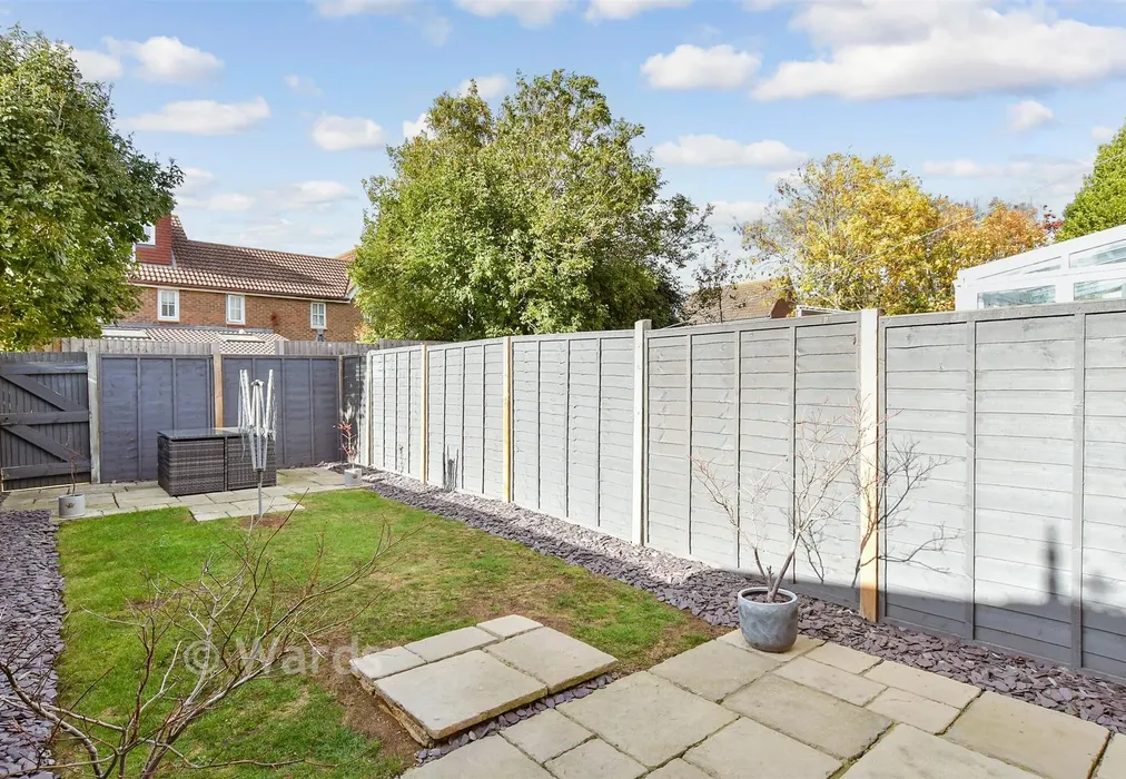 Rear Garden - Buckthorne Road, Minster-On-Sea, Sheerness, Kent - Wards of Kent