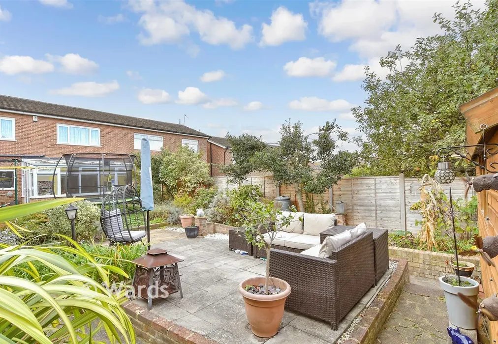 Rear Garden - Havisham Road, Gravesend, Kent - Wards of Kent