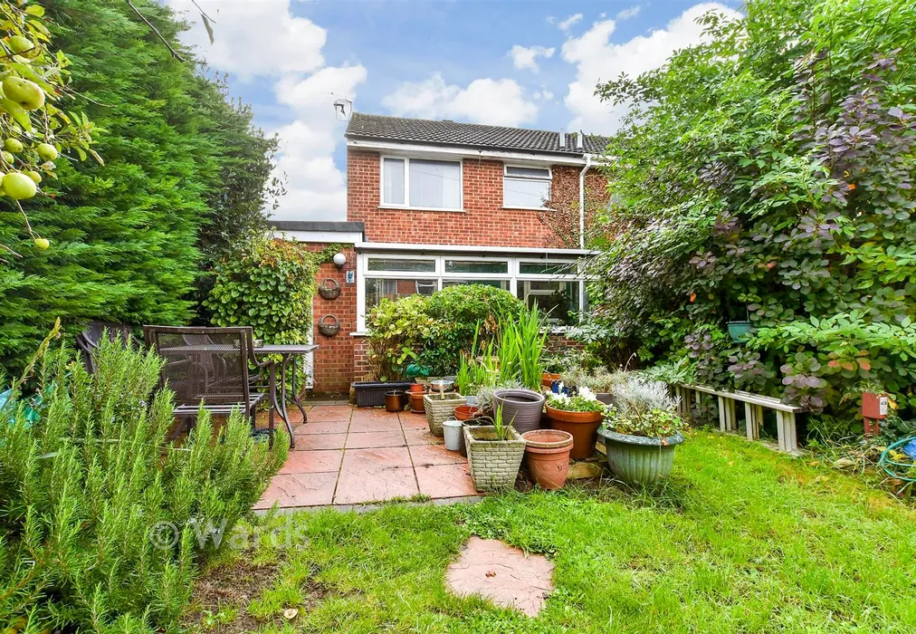 Rear Elevation - St. Francis Close, Deal, Kent - Wards of Kent