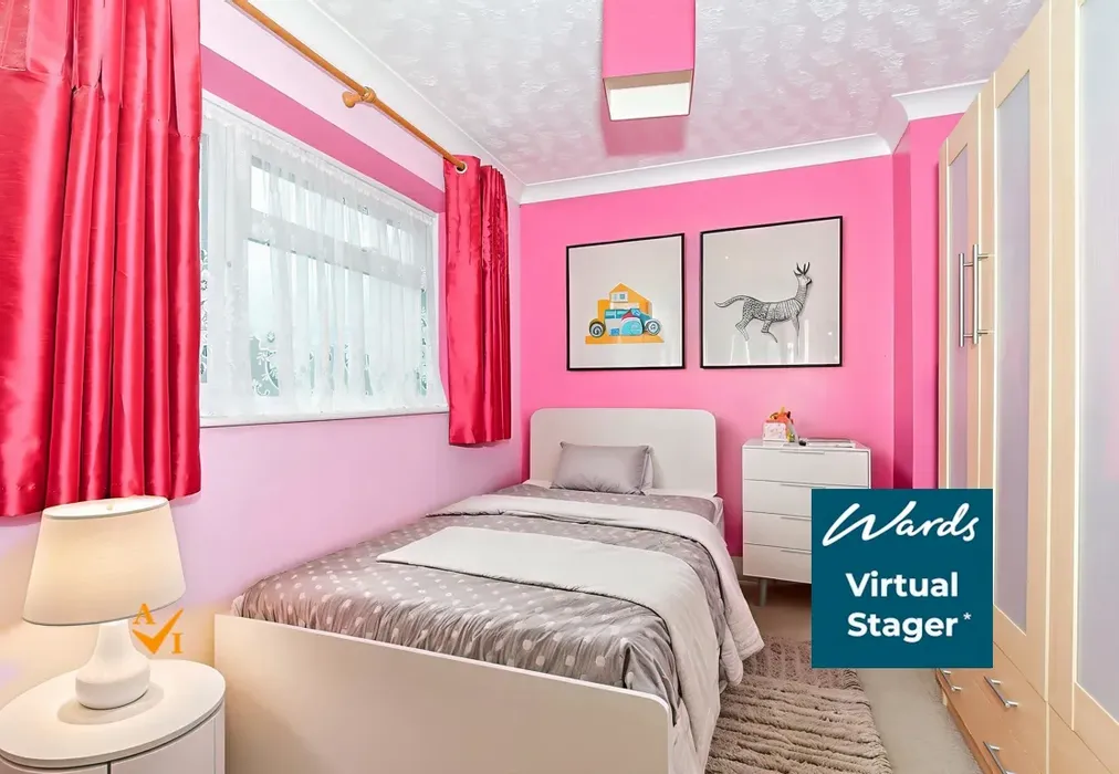 Bedroom 2 (Modern style) - Blackthorn Drive, Larkfield, Aylesford, Kent - Wards of Kent