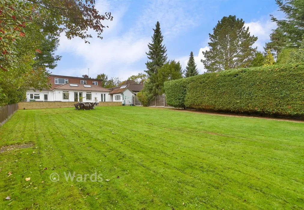 Rear Garden - Caring Lane, Bearsted, Maidstone, Kent - Wards of Kent