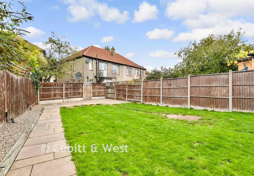 Rear Garden - Paget Avenue, Sutton, Surrey - Wards of Kent
