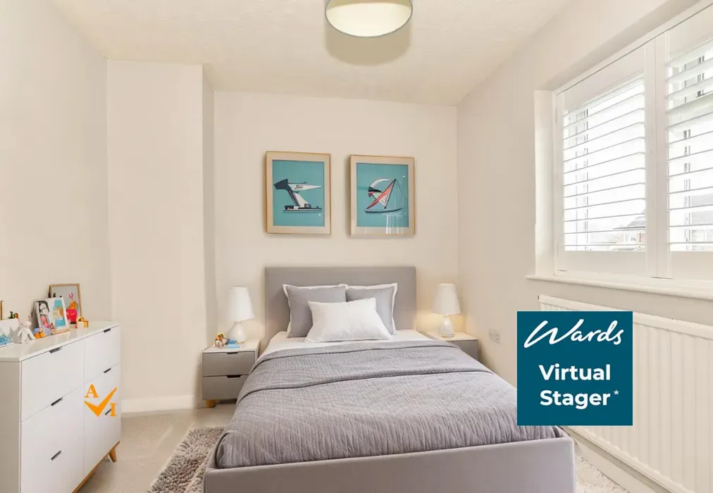Bedroom 2 (Contemporary style) - Larch Close, Trees Development, Larkfield, Kent - Wards of Kent