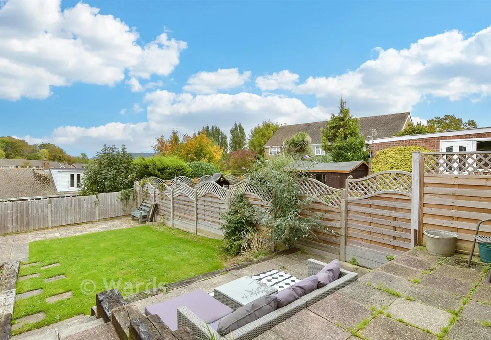 Rear Garden - Larch Close, Trees Development, Larkfield, Kent - Wards of Kent