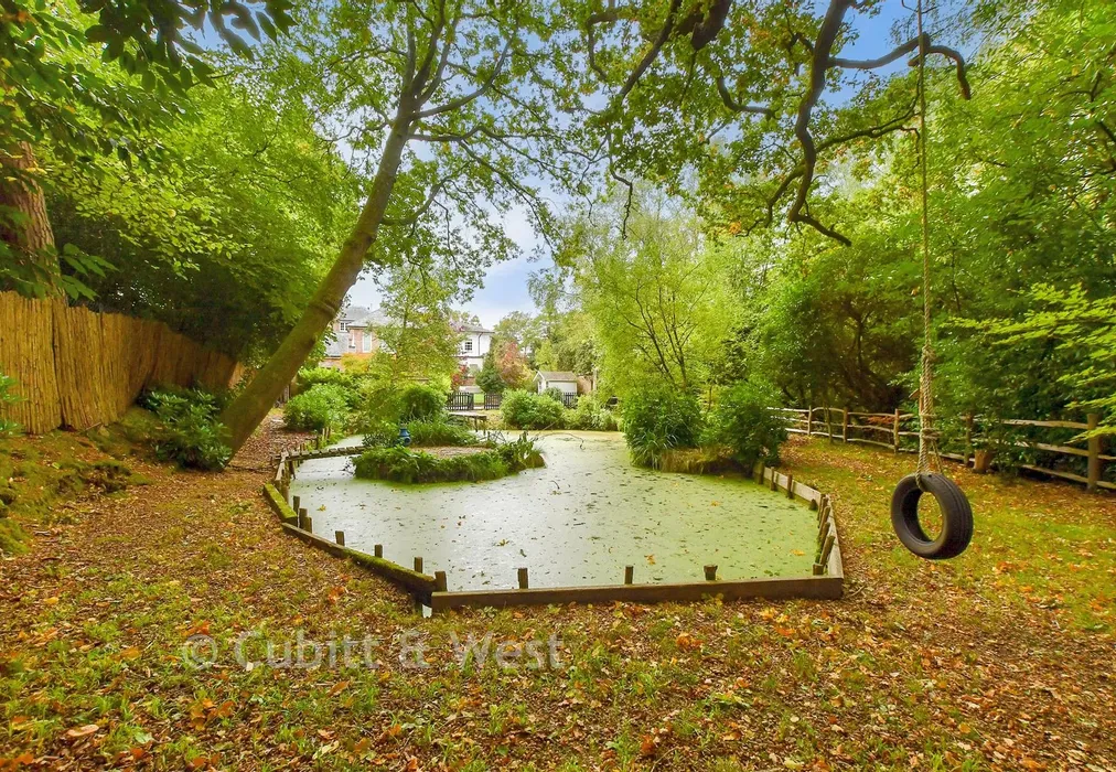 Rear Garden - High Street, Dormansland, Surrey - Wards of Kent