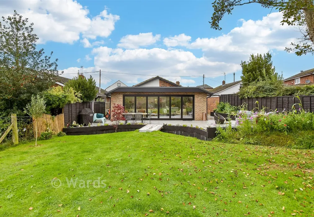 Rear Elevation - The Street, Ulcombe, Maidstone, Kent - Wards of Kent