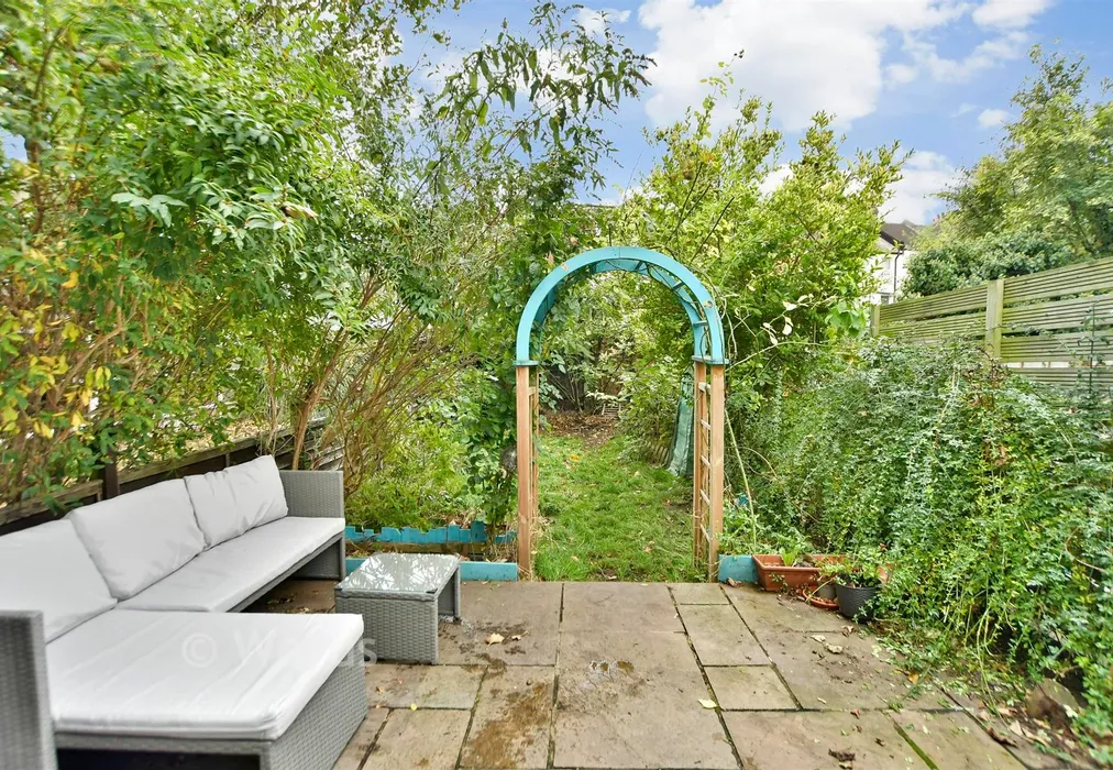 Rear Garden - Rochester Avenue, Rochester, Medway - Wards of Kent