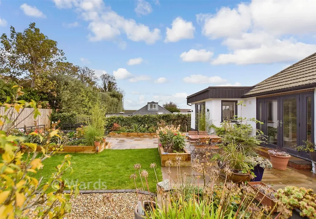 Rear Garden - Cornwallis Gardens, Broadstairs, Kent - Wards of Kent