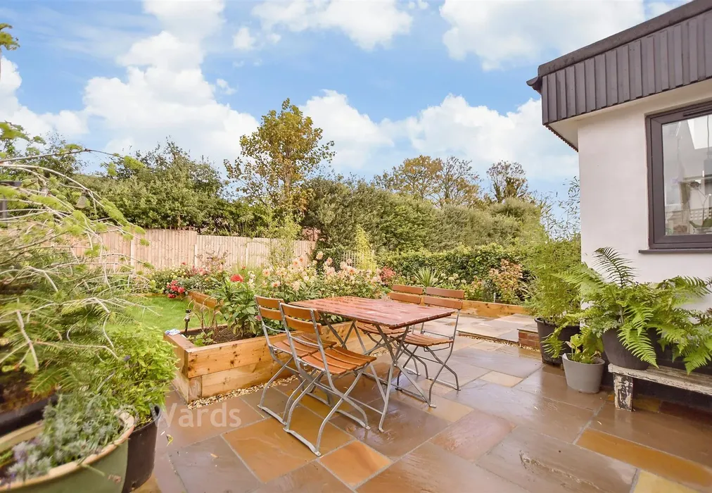 Rear Garden - Cornwallis Gardens, Broadstairs, Kent - Wards of Kent