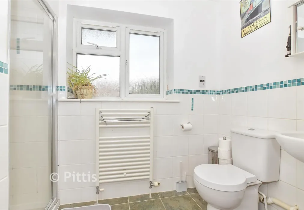 En-Suite Shower Room - Granville Rise, Totland Bay, Isle of Wight - Wards of Kent
