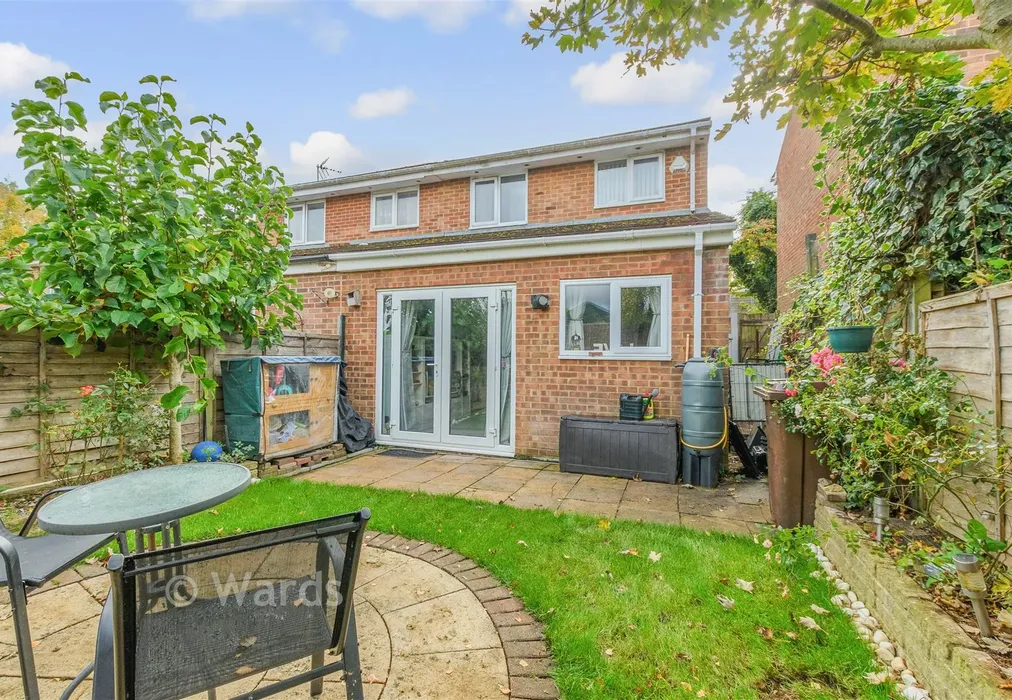 Rear Elevation - Valley Rise, Walderslade Woods, Chatham, Kent - Wards of Kent