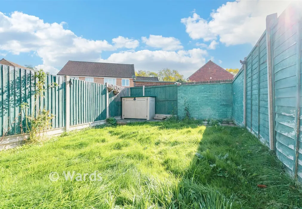 Rear Garden - Seven Acres, New Ash Green, Longfield, Kent - Wards of Kent
