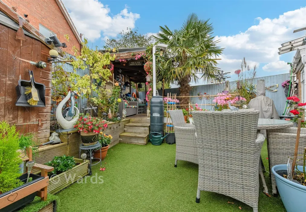 Rear Garden - Woolwich Close, Chatham, Kent - Wards of Kent