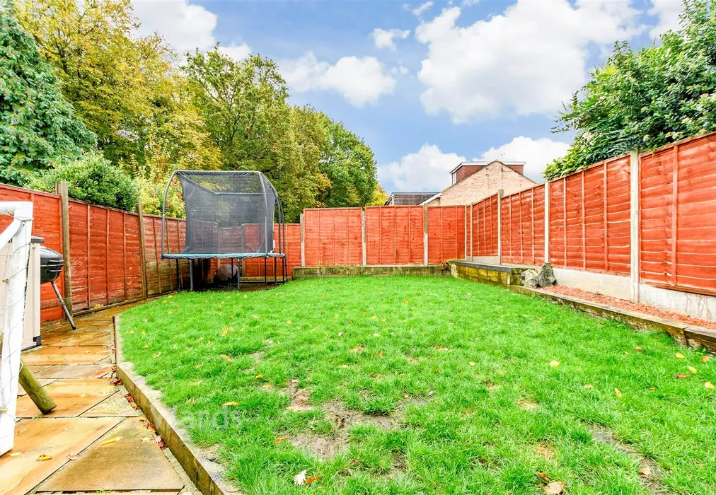 Rear Garden - Medlar Grove, Hempstead, Gillingham, Kent - Wards of Kent