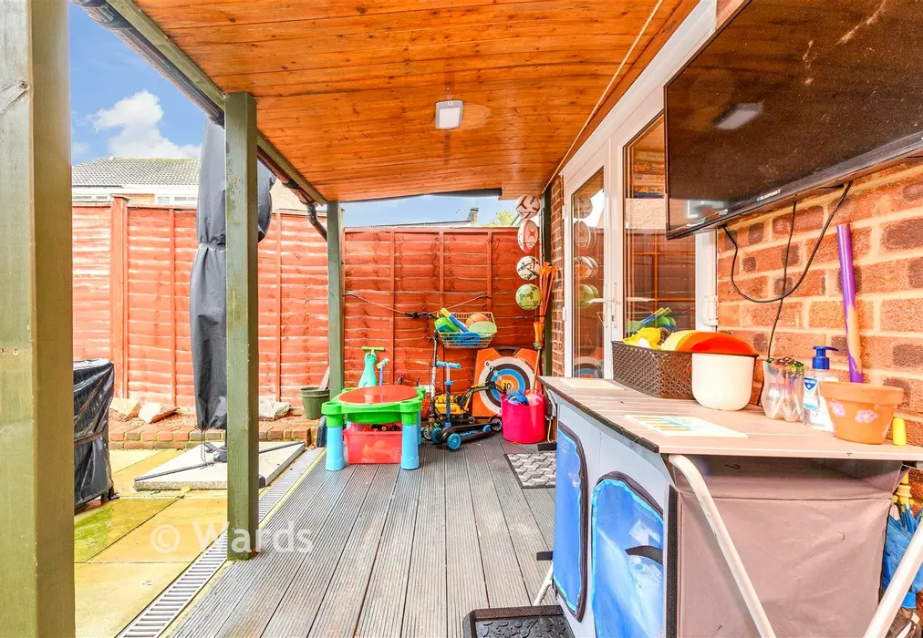 Patio - Medlar Grove, Hempstead, Gillingham, Kent - Wards of Kent