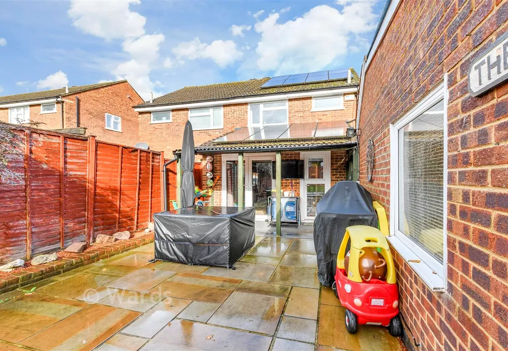 Rear Elevation - Medlar Grove, Hempstead, Gillingham, Kent - Wards of Kent