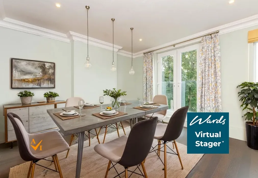 Dining Area (Modern style) - Seal Road, Sevenoaks, Kent - Wards of Kent