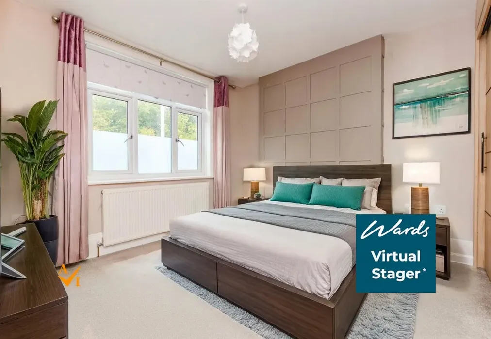 Bedroom 2 (Modern style) - Seal Road, Sevenoaks, Kent - Wards of Kent