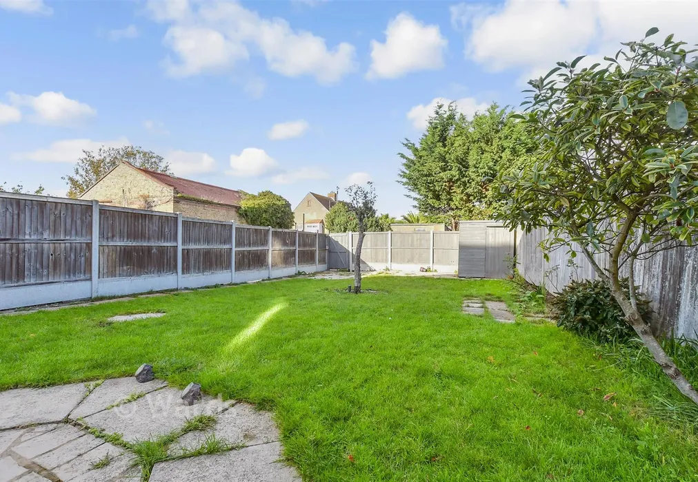 Rear Garden - Northdown Road, Margate, Kent - Wards of Kent