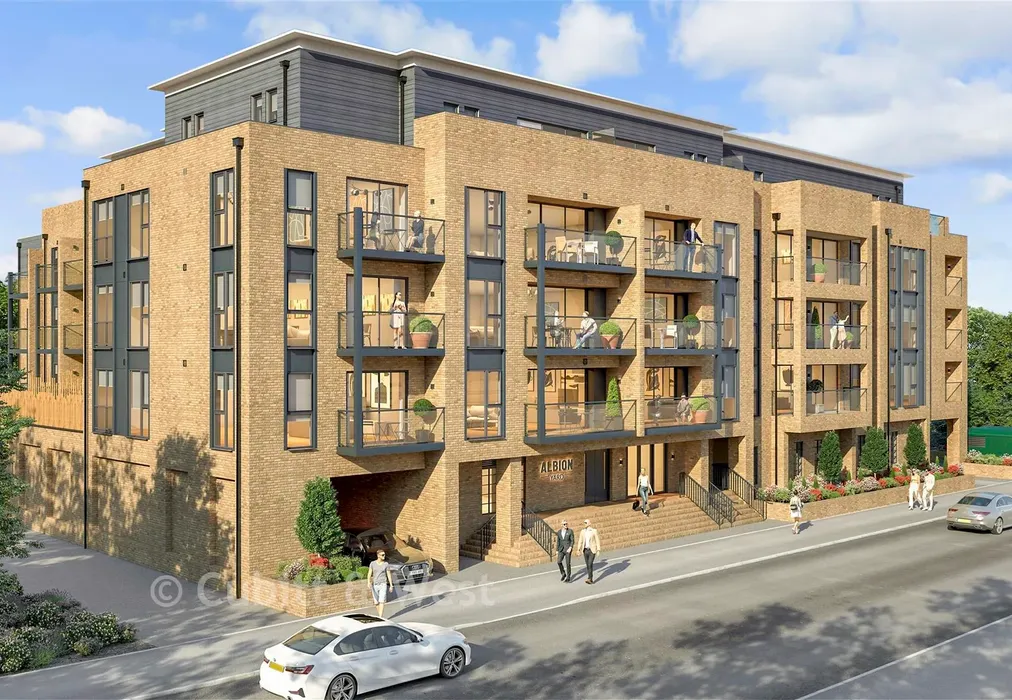 External Day - Albion Yard, Brook Road, Redhill, Surrey - Wards of Kent