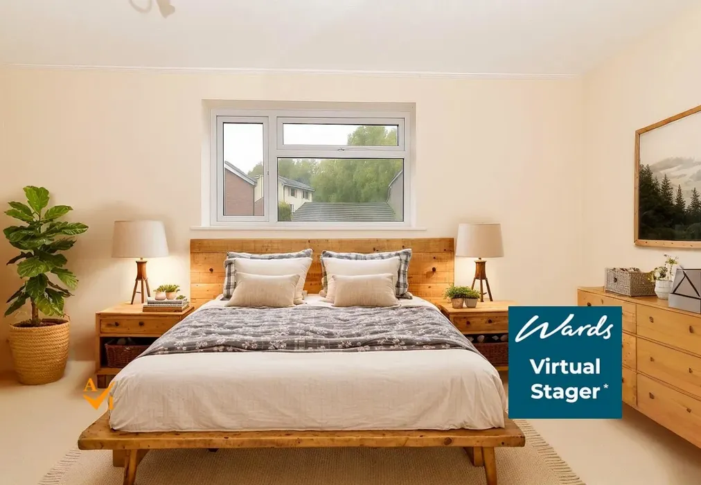 Bedroom (Farmhouse style) - College Avenue, Tonbridge, Kent - Wards of Kent