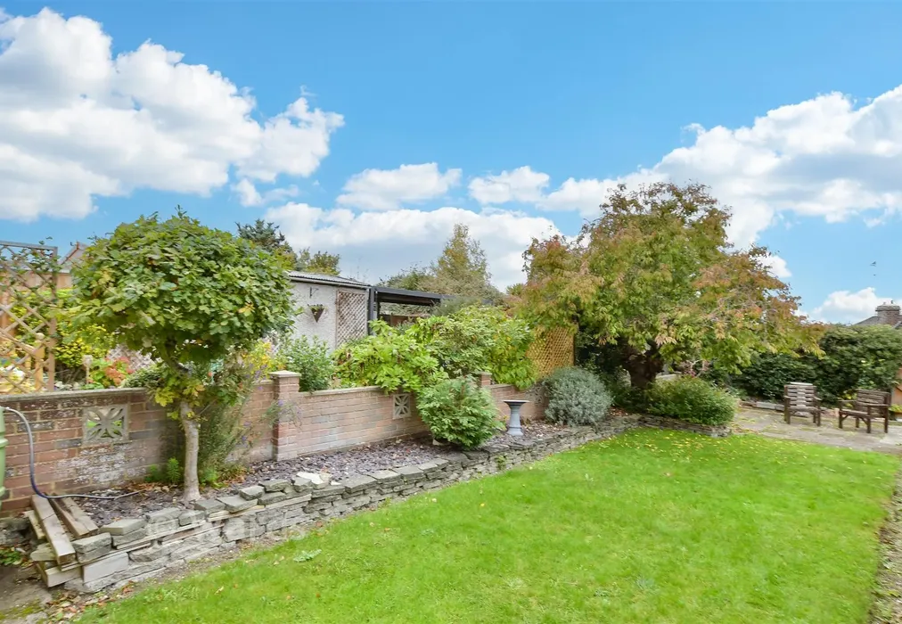 Rear Garden - Amethyst Avenue, Davis Estate, Chatham, Kent - Wards of Kent