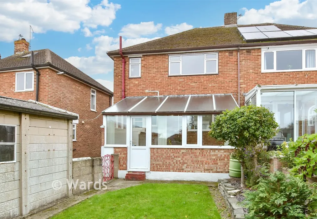 Rear Elevation - Amethyst Avenue, Davis Estate, Chatham, Kent - Wards of Kent