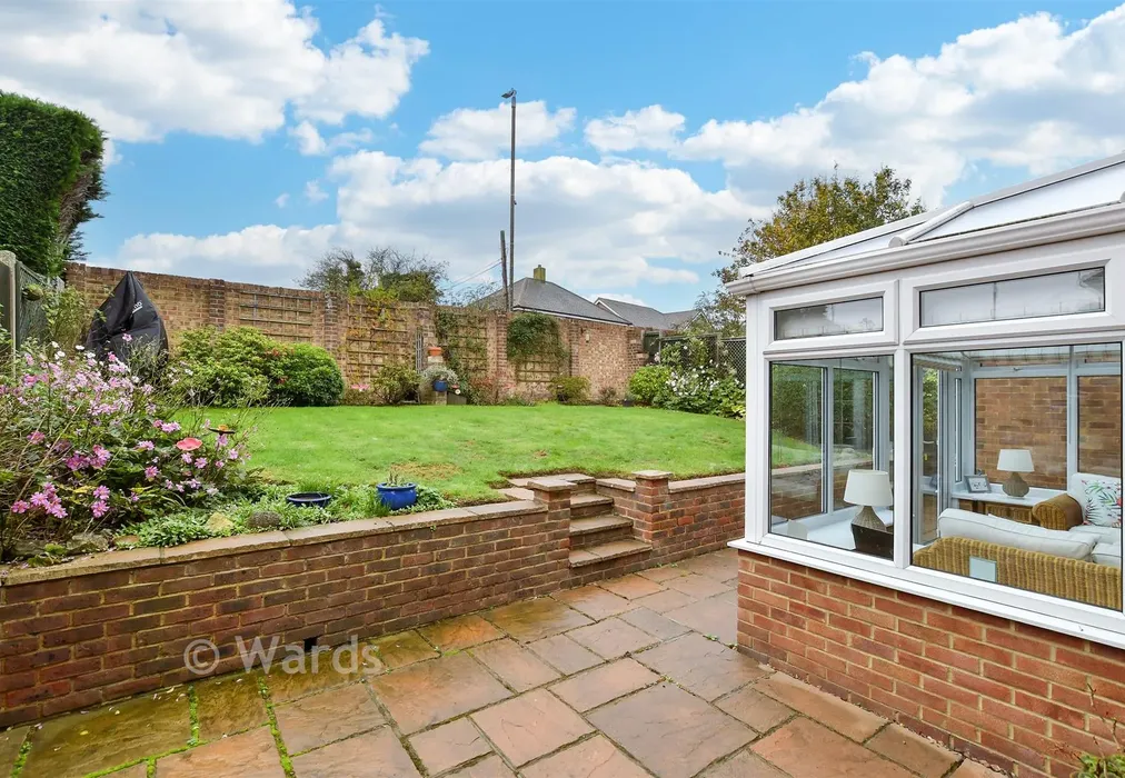 Rear Garden - Adam Close, Coxheath, Maidstone, Kent - Wards of Kent
