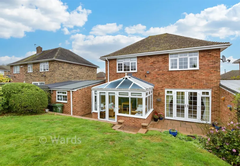 Rear Elevation - Adam Close, Coxheath, Maidstone, Kent - Wards of Kent