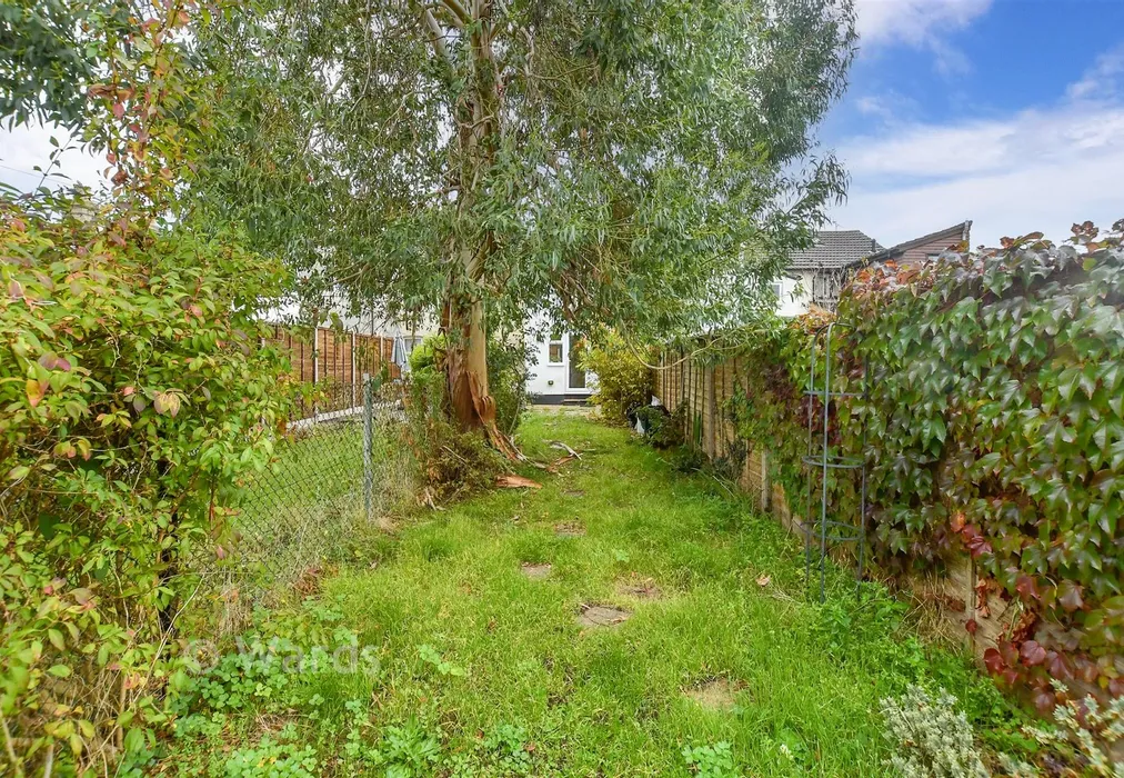 Rear Garden - Cork Street, Eccles, Aylesford, Kent - Wards of Kent