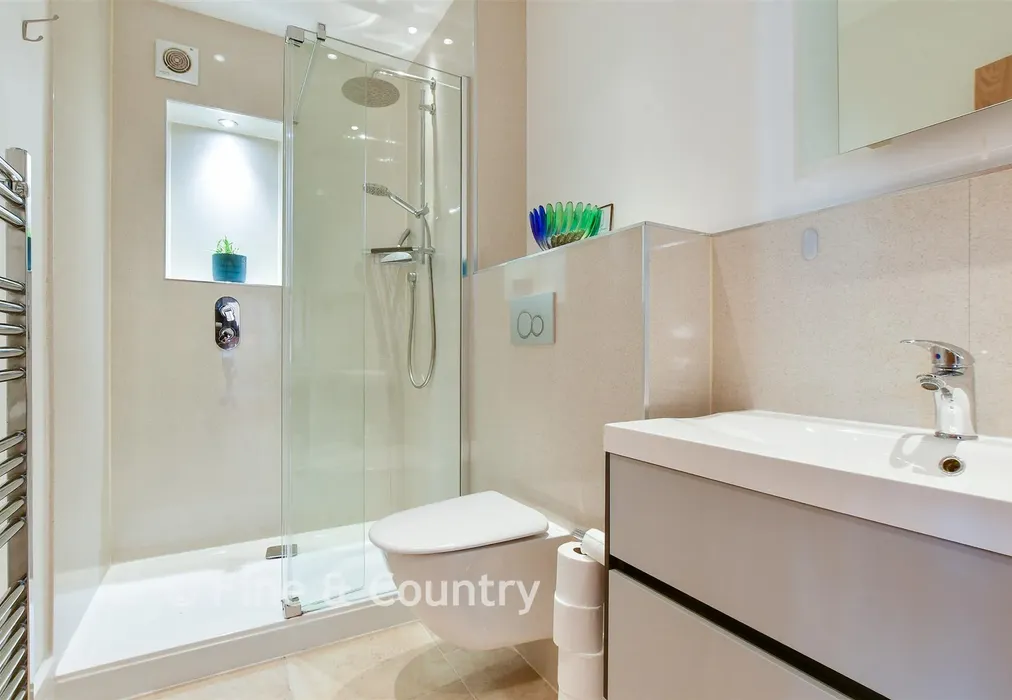 Shower Room - Sandown Road, Bembridge, Isle of Wight - Wards of Kent