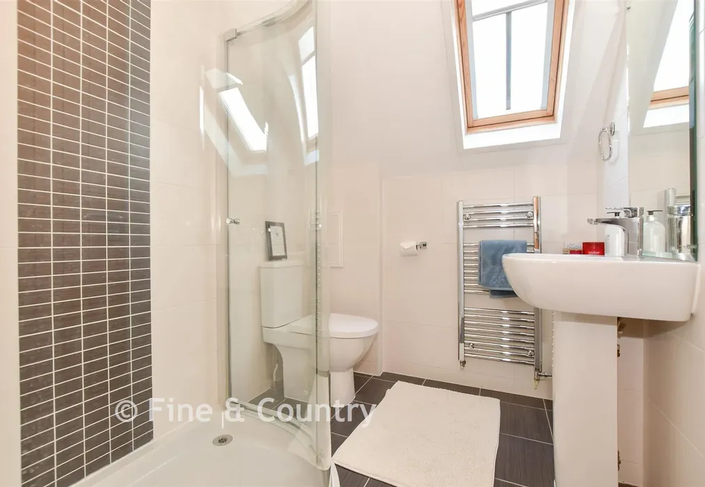 En-Suite Shower Room - Sandown Road, Bembridge, Isle of Wight - Wards of Kent