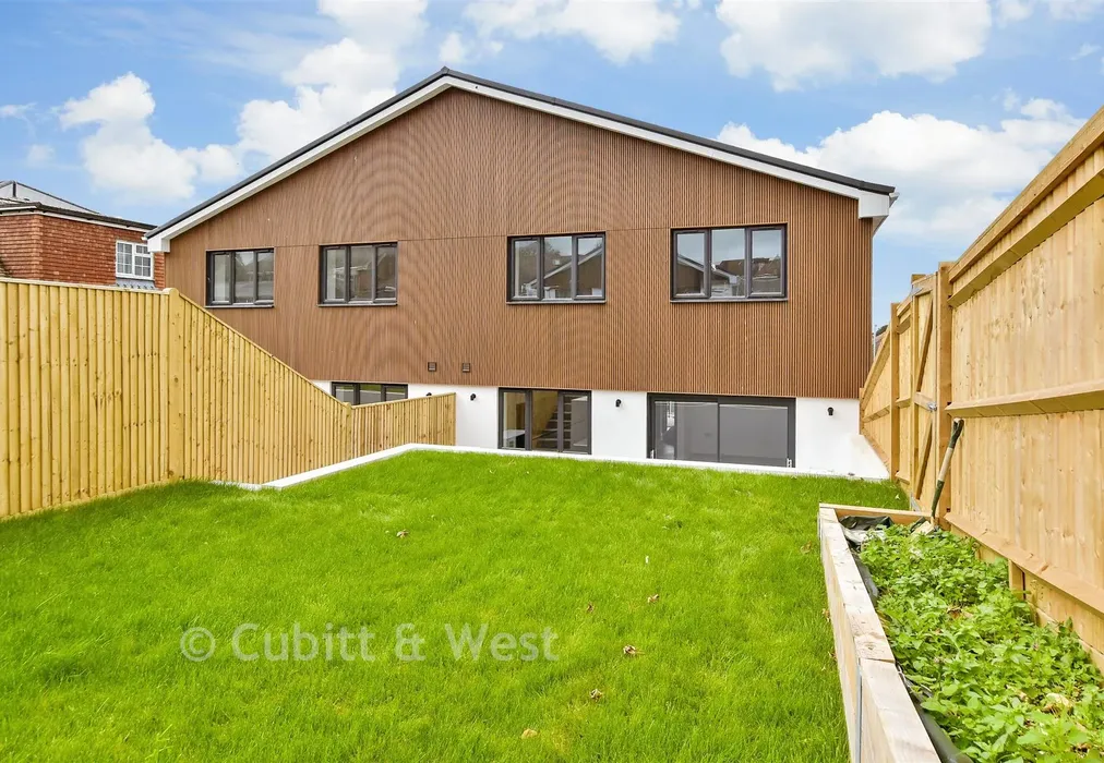 Rear Elevation - The Ridgway, Woodingdean, Brighton, East Sussex - Wards of Kent