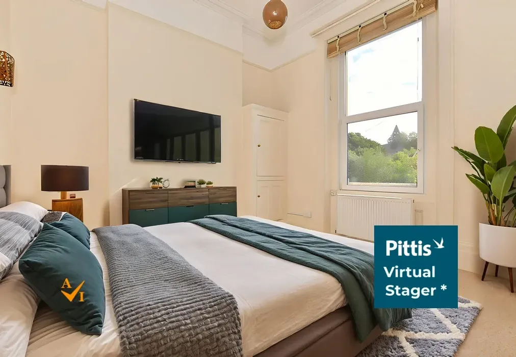 Bedroom 2 (Modern style) - West Hill Road, Ryde, Isle of Wight - Wards of Kent