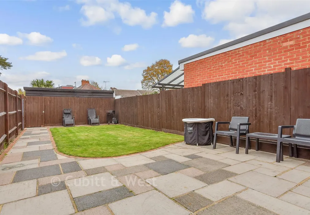 Rear Garden - St. Albans Road, Sutton, Surrey - Wards of Kent