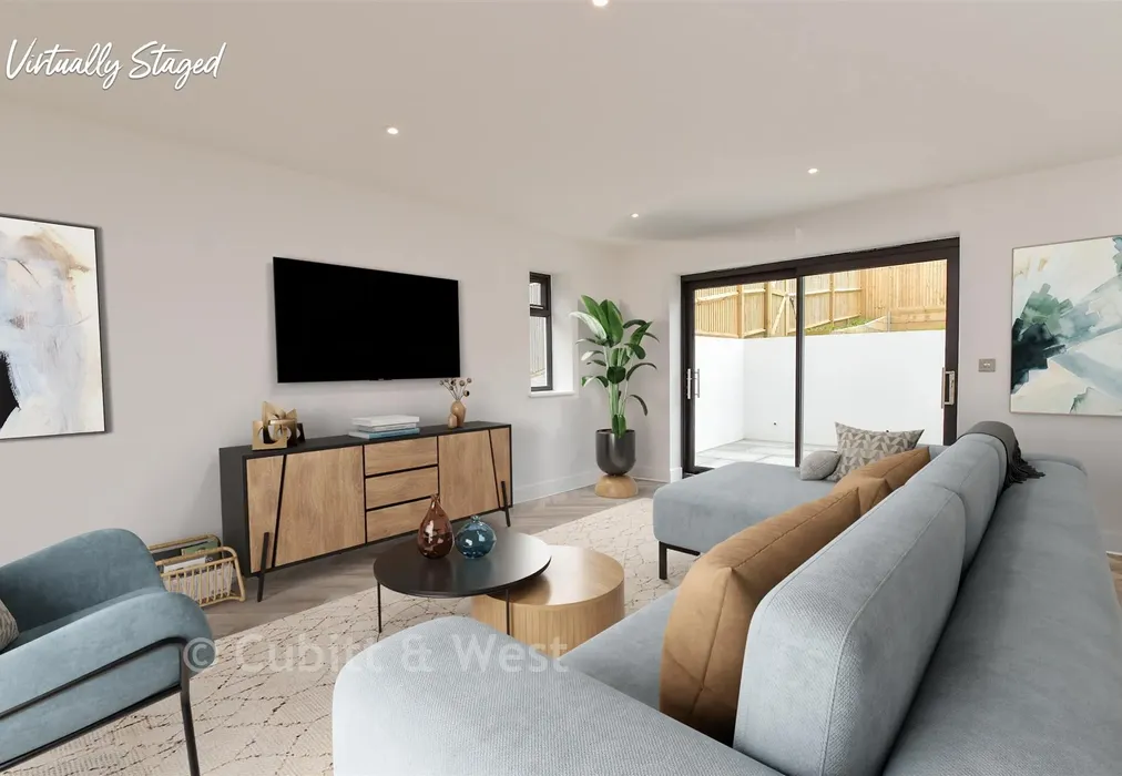 Lounge Staged - The Ridgway, Woodingdean, Brighton, East Sussex - Wards of Kent
