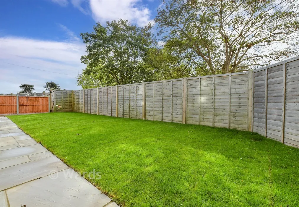 Rear Garden - Station Road, Lydd, Romney Marsh, Kent - Wards of Kent