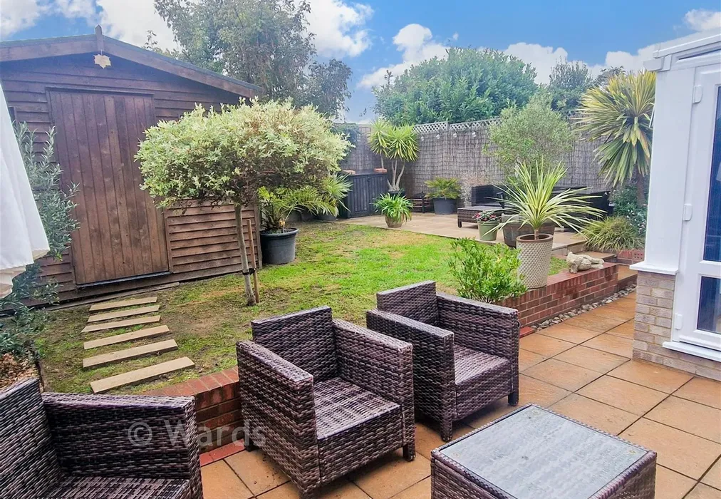 Rear Garden - Knockholt Road, Cliftonville, Margate, Kent - Wards of Kent