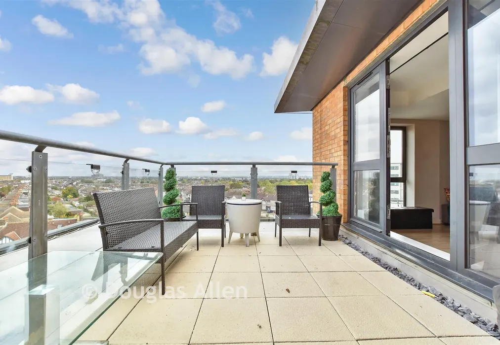 Balcony / Terrace - Parham Drive, Ilford, Essex - Wards of Kent