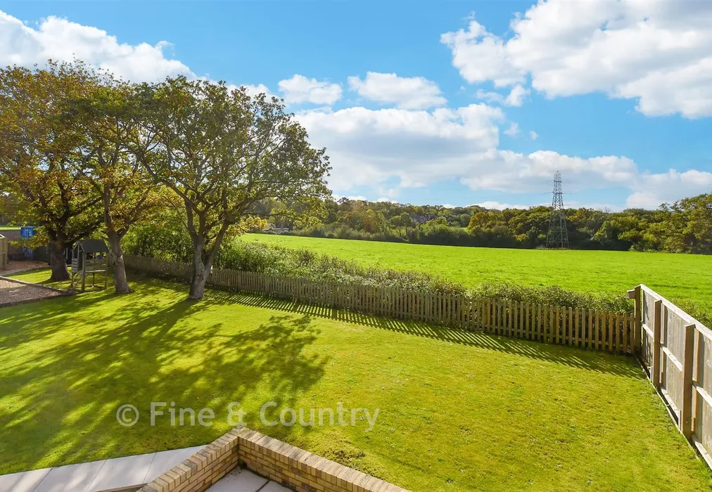 Views To Rear - Oxbridge Close, Binfield, Newport, Isle of Wight - Wards of Kent