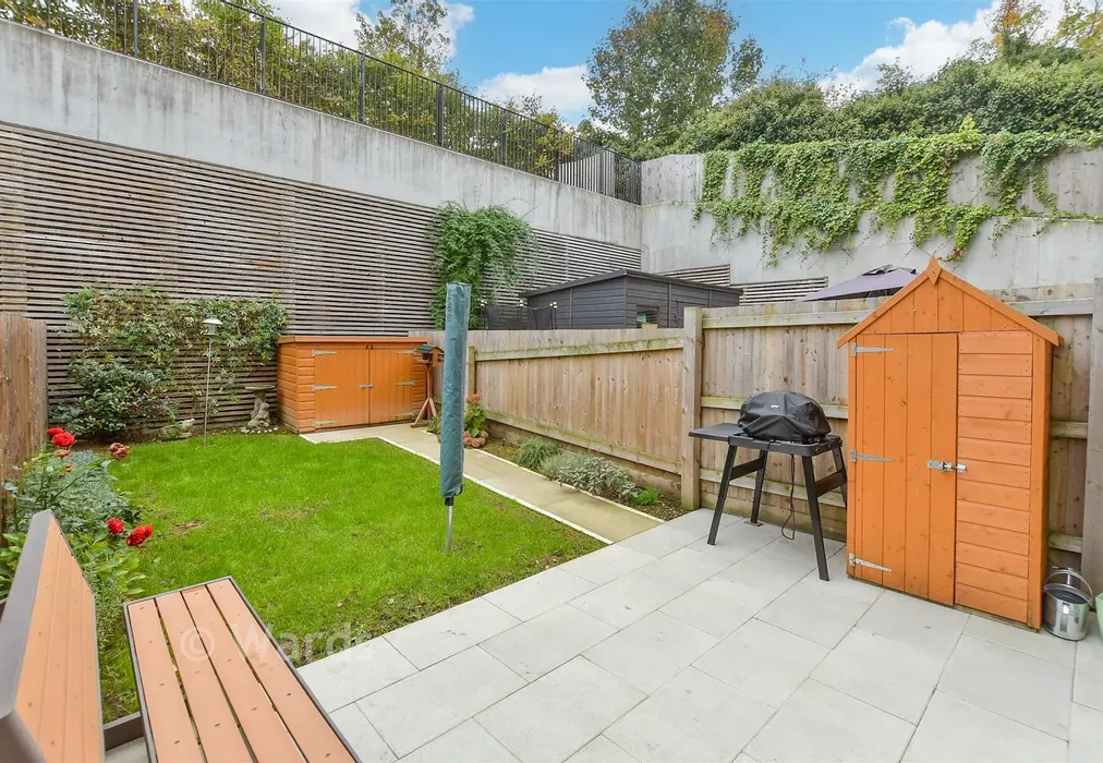 Rear Garden - Khartoum Parade, Chatham Maritime, Chatham, Kent - Wards of Kent