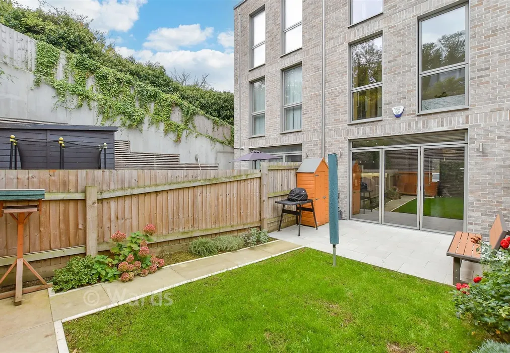 Rear Garden - Khartoum Parade, Chatham Maritime, Chatham, Kent - Wards of Kent