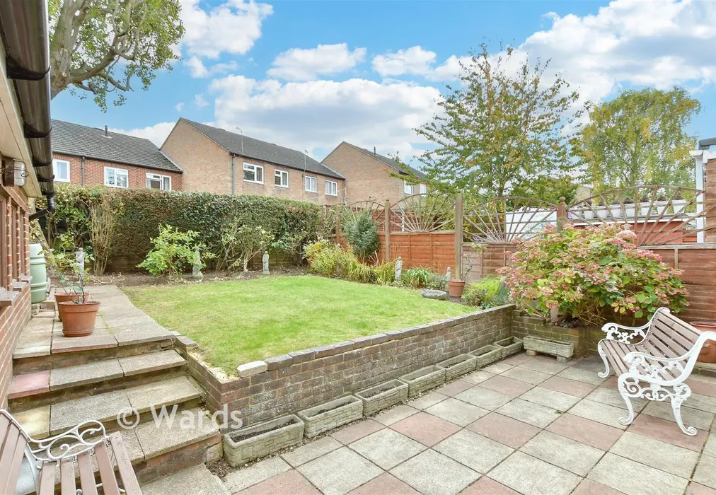Rear Garden - Fallowfield, Chatham, Kent - Wards of Kent