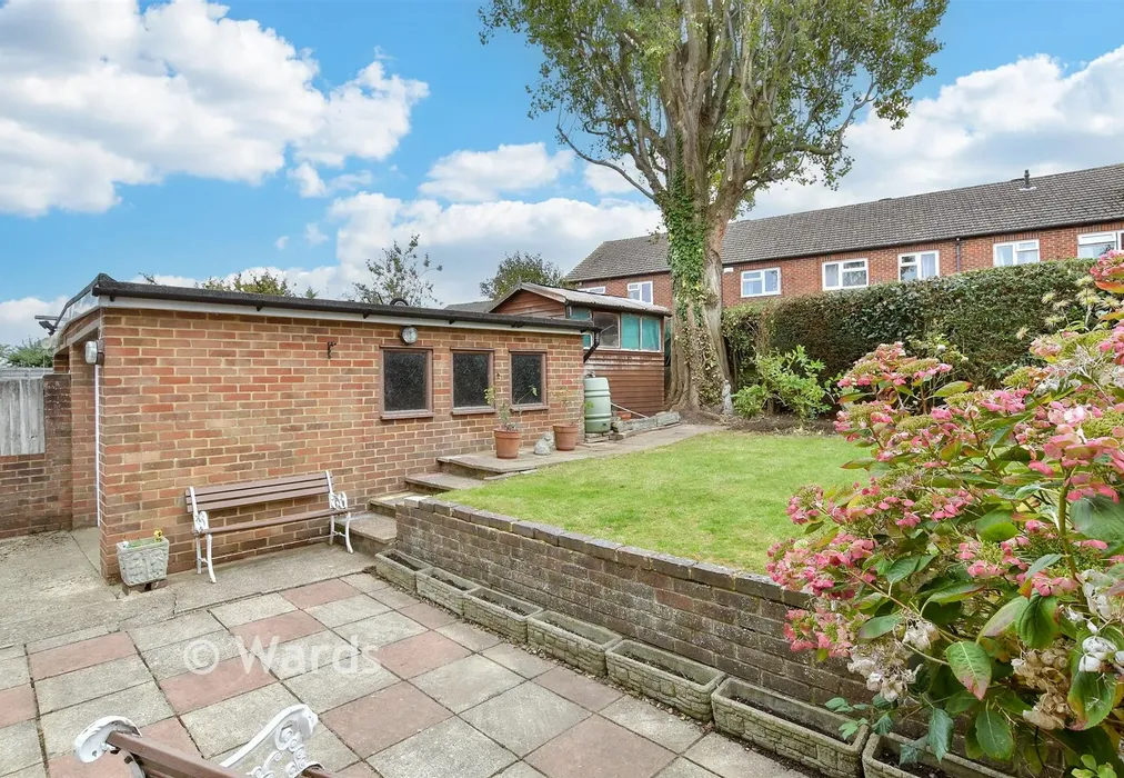 Rear Garden - Fallowfield, Chatham, Kent - Wards of Kent
